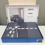  Постельное белье Satin Strip тм Zeron ANTRASIT полуторный артикул 17762