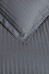  Постельное белье Satin Strip тм Zeron ANTRASIT полуторный артикул 17762