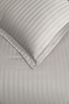  Постельное белье Satin Strip тм Zeron PLATIN GRI полуторный артикул 17710