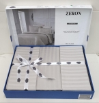  Постельное белье Satin Strip тм Zeron GRI полуторный артикул 17758