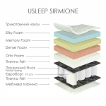 Пружинный Ортопедический Матрас USLEEP SIRMIONE