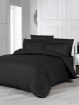  Постельное белье Satin Strip тм Zeron SIYAH полуторный артикул 17761