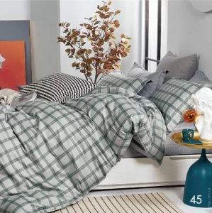 Комплект постільної білизни Вілюта сатин ТВИЛ ISLEEP 45 двоспальний   