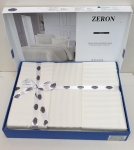 Постельное белье Satin Strip тм Zeron CREM семейный артикул 17707