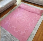 Простирадло жакардове Туреччина 160х220 Berfin Pembe артикул 18720