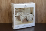 Комплект постільної білизни тм Kayra фланель Flannel Rose полуторний код 50005